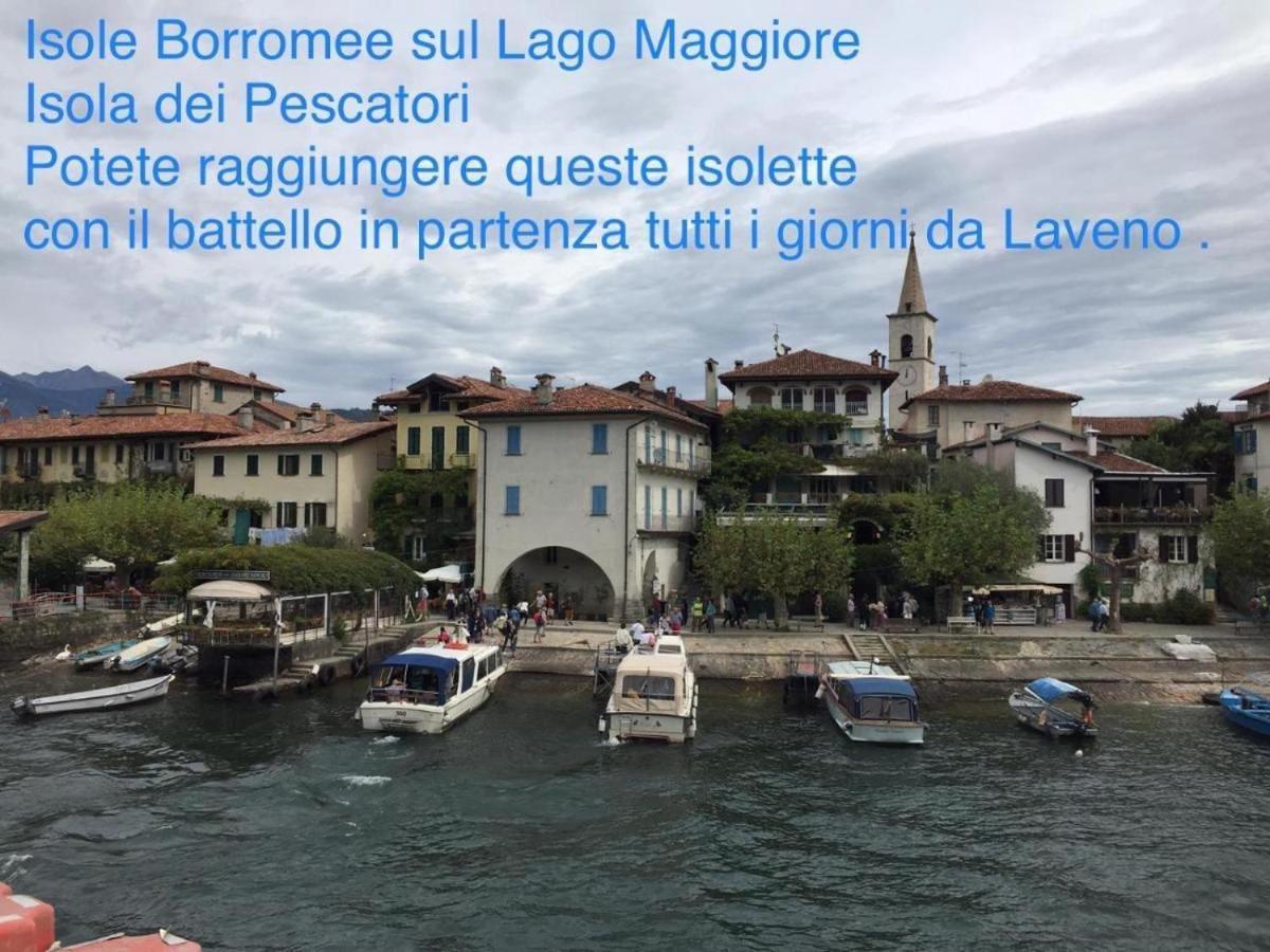 Casa Chia Lago Maggiore ลาเวโน ภายนอก รูปภาพ
